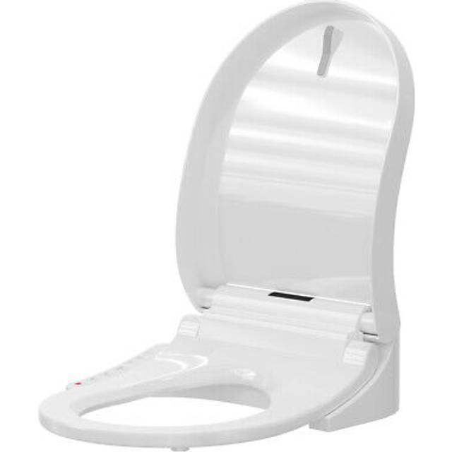 Wholesale Domestic Smart Bidet Multi Function Heated Soft Close Toilet Seat with Dryer | White | Plastic | 381mm