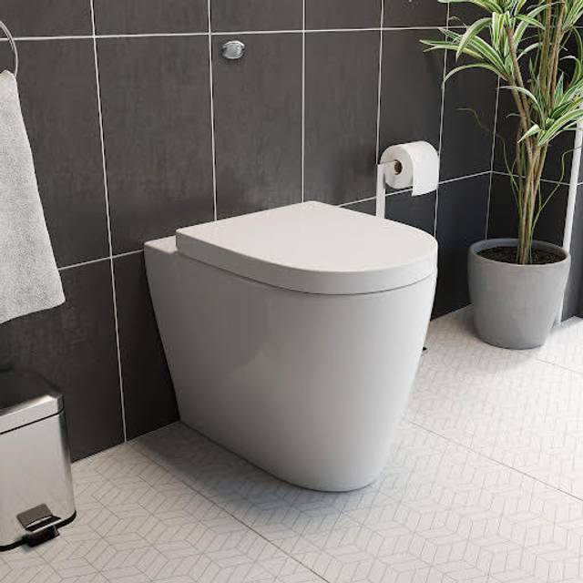 Affine Bordeaux Back to Wall Toilet with Concealed Cistern & Soft Close Seat