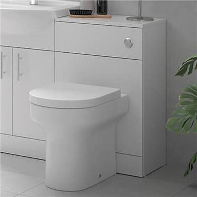 Signature - Skyline Back to Wall wc Toilet Unit 500mm Wide - White Gloss