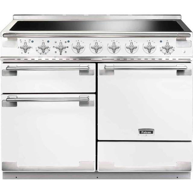 Falcon Elise Induktion 110 cm - White/krom/nickel