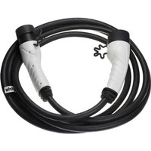 Vhbw - Charging Cable Type 2-Type 2 compatible with Jeep Avenger, Compass, Compass phev Electric Car - Connector Cable, 3-Phase, 32 a, 22 kW, 5 m