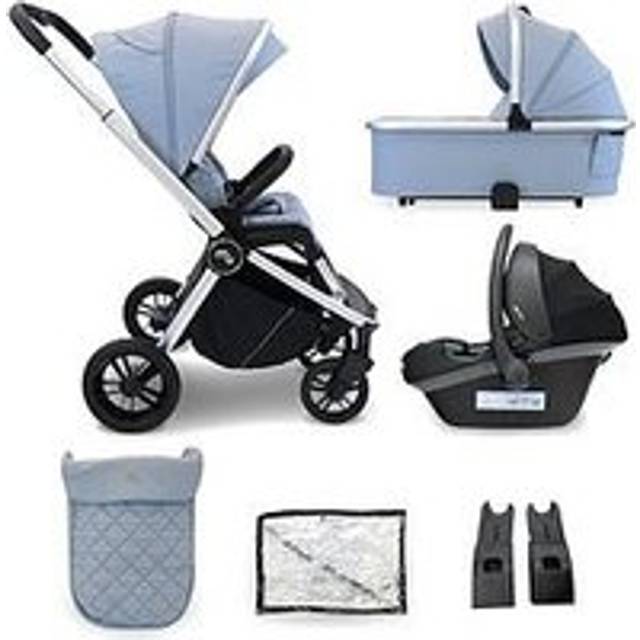 MB450i 3-in-1 Travel System - Steel Blue