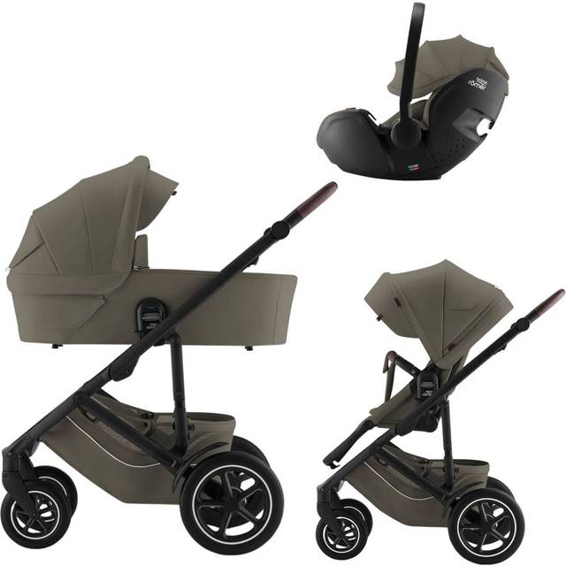 Britax Römer Smile 5Z Duovagn inkl. BeSafe iZi Go Modular X2, Urban Olive Lux