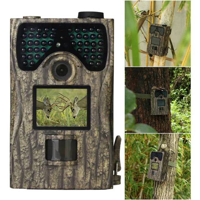 Hunting Camera PR-300 HD 12MP Digital 48 LEDs IR Infrared Night Vision Animal Trail Monitor Cameras