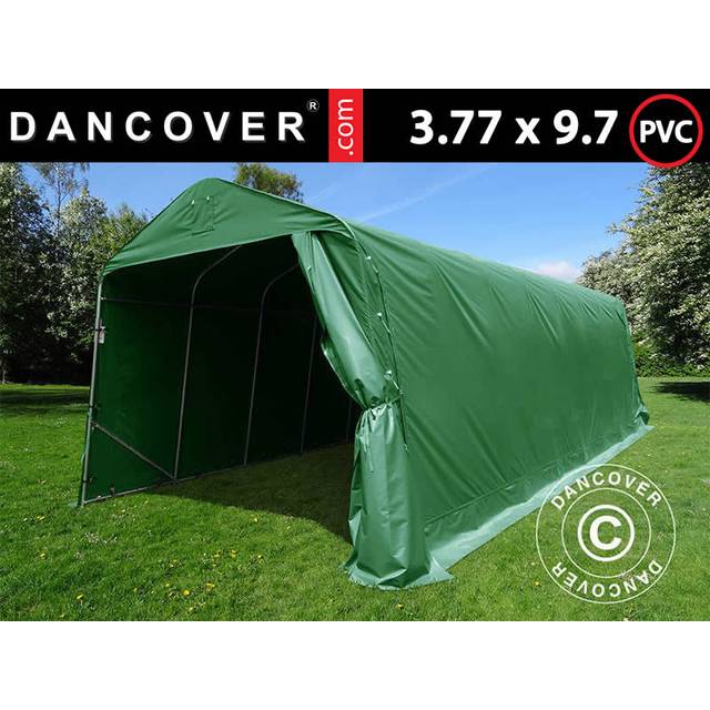 Dancover - Portable Garage Garage tent pro 3.77x9.7x3.18 m, pvc, Green