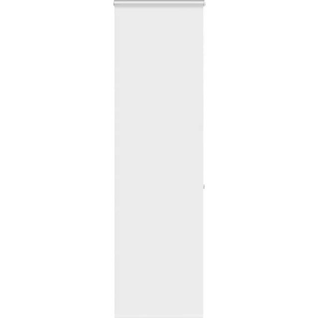 vidaXL Shower Roller Blind with Cassette 80x240 cm Fabric Width 76 cm - White