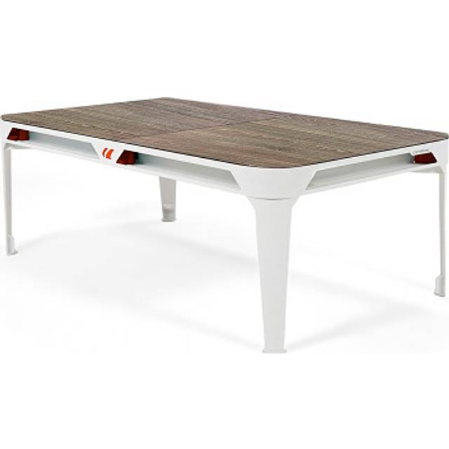 Cornilleau Play-Style Hyphen Outdoor Pool Table Dining Top White Wood