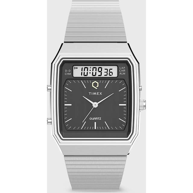 Timex Gents Q Fusion Reissue 32mm 3ATM Watch TW2Y05900