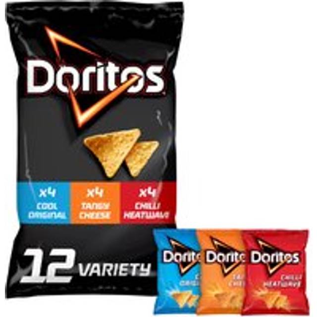 Doritos Variety Pack Tortilla Chips Multipack Crisps 12x30g
