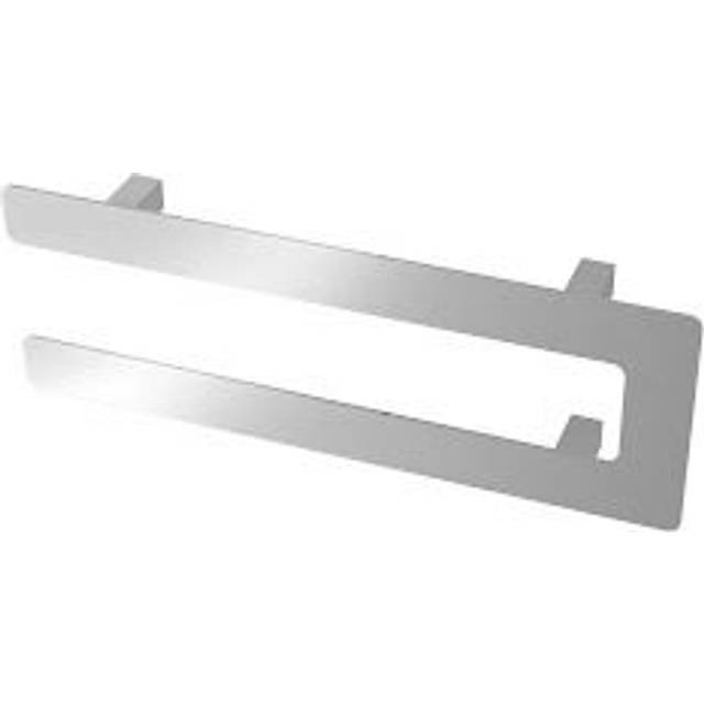 Solaro Universal Flat Double Towel Hanger (for 470mm Radiators) Chrome