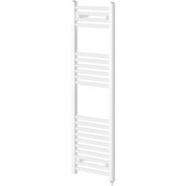Wholesale Domestic Pizarro Straight Electric Heated Towel Rail | White | Mild Steel | 1200mm x 400mm
