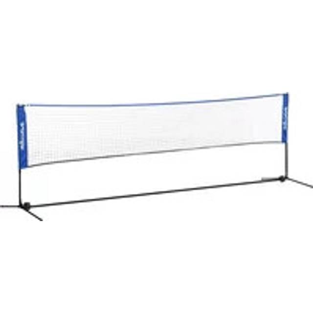 SPORTNOW Adjustable Badminton Net Black and Yellow 4m