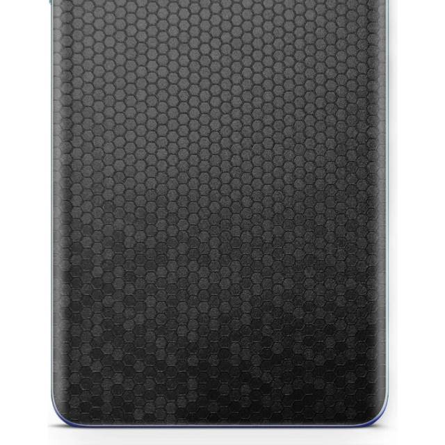 apgo Protective Skin Sticker for the back compatible with Realme V50s, Wrap Film, Foil, Vinyl - Pattern Black Honeycomb