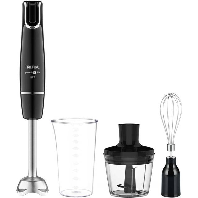 Tefal HB9438 InfiniForce Pro 3in1 Powerful Hand Blender 1000W Black