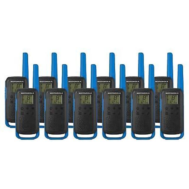 (Blue) Motorola T62 PMR446 2-Way Walkie Talkie Radio