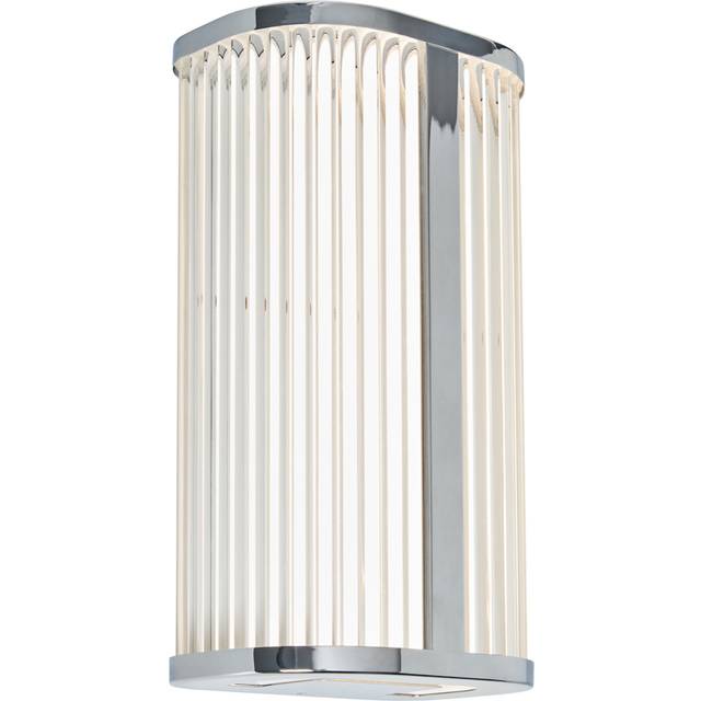 Spa Nayru 8W Led Wall Light Cct 3/4K Ip44 Chrome/Opal
