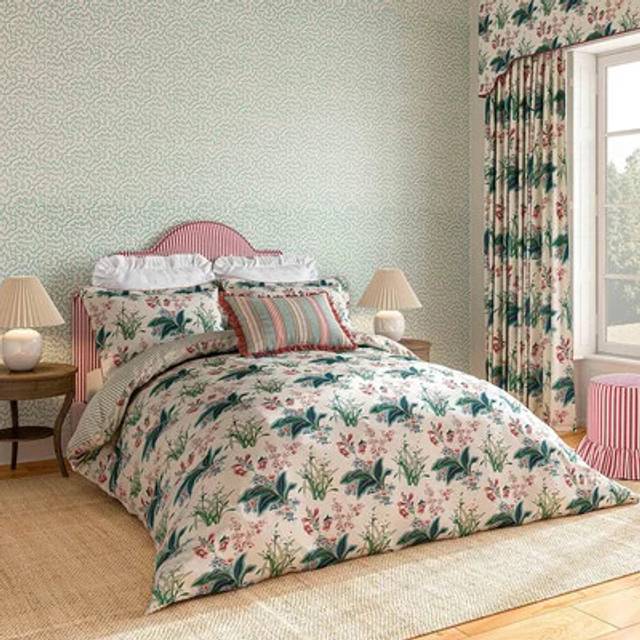 Sanderson Duvet cover Enys Garden bedding set QCSEGBJ3BLU