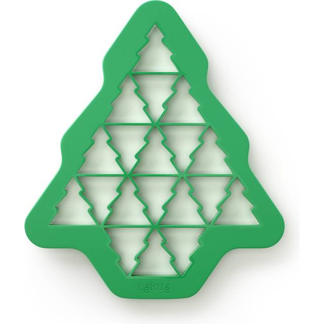 Lékué Lékué cookie cutter Christmas tree puzzle 23.5x27 cm Green