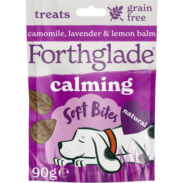 Packs x 8 Calming Dog Treats with Camomile & Lavender (8x90g)