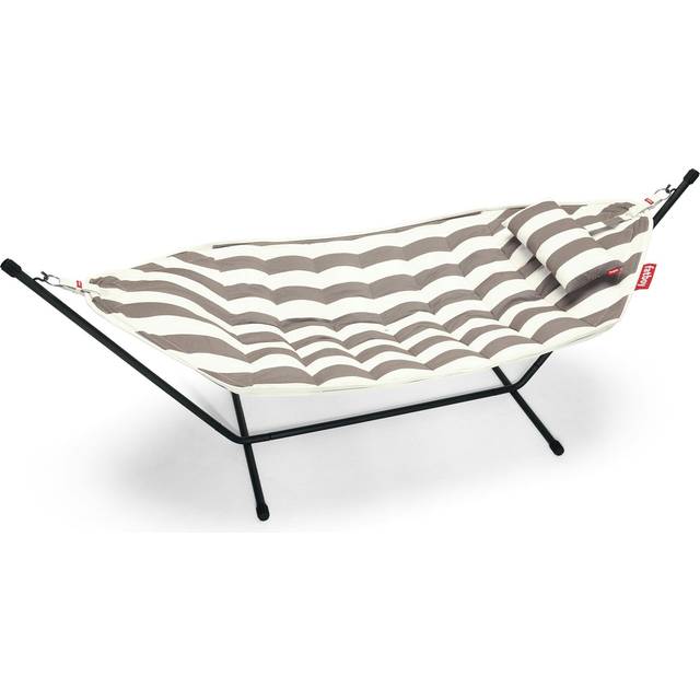 Fatboy Headdemock Superb hängmatta inkl. nackkudde Stripe cacao-black rack