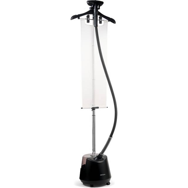 (Black) Fridja f1200 Clothes Steamer Pro, Powerful, Fast