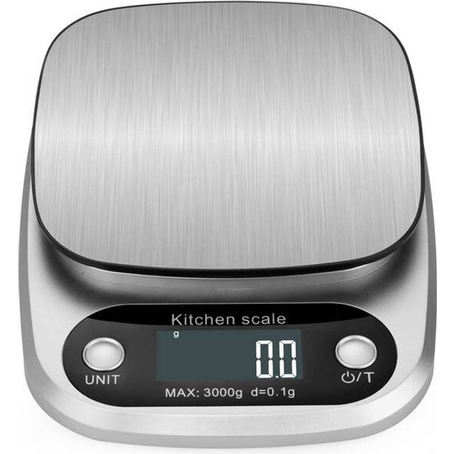 0.1g High Precision Kitchen Scale Rechargable Food Scale Digital 3KG
