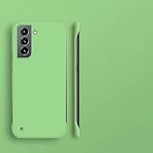 Tunt Slim Hard PC Ramlöst fodral För Samsung Galaxy S23 S22 S21 FE S24 Ultra S10 Plus NOTE 20 Ultra 9 10 Plus,grön,För Note 9