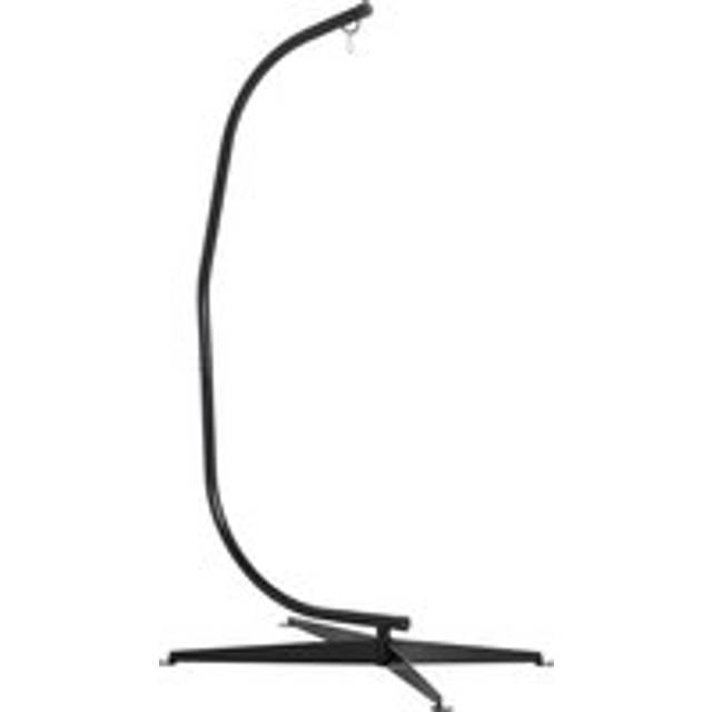 Hanging Hammock Stand Hammock Chair Stand C Stand Steel Heavy Duty Stand for Hanging Hammock Air Porch Swing Chair Indoor Outdoor Only Construction