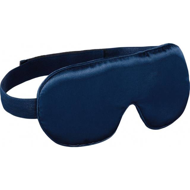 Go Travel Luxury Silky Womens Ultra Comfortable Soft Sleep Eye Mask Blue