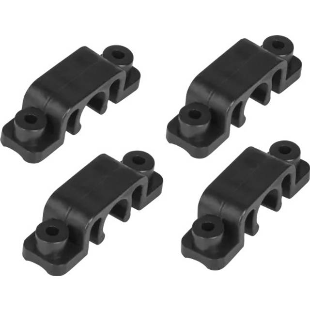 CORSAIR iCUE 4000X/4000D/4000D Airflow Side Panel Mounting Snaps, Black - BLACK