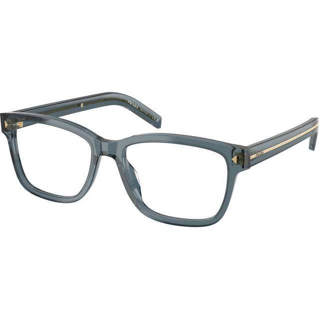 Prada Man PR B10V  17T1O1 Optical frames Acetate Blue Transparent Squared Normal