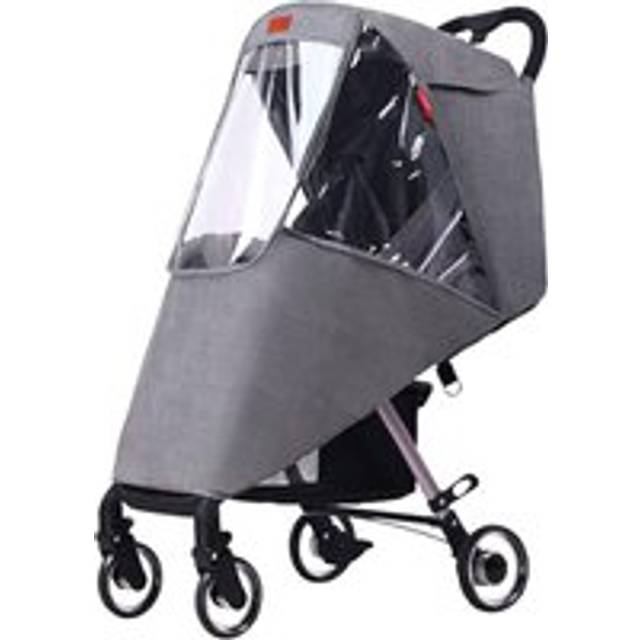 Alwaysh - Baby Rain/Dust Cover with Zipper Clear pvc for Pram