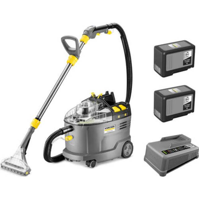 Karcher PUZZI 9/1 BP ADV Professional 36v Cordless Carpet Cleaner 2 x 7.5ah Li-ion Battery Charger