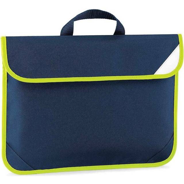 (One Size, French Navy) Quadra Hi-Vis Book Bag
