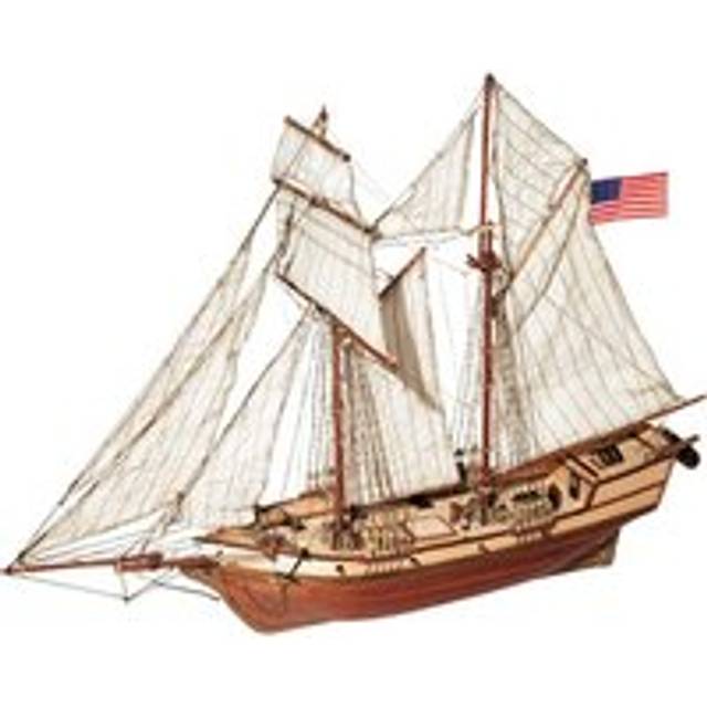 Occre 1/100 Albatros Schooner Model Kit - Black