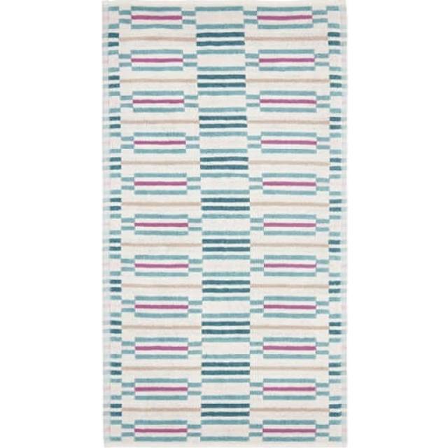 Collector Geo Cotton Bath Mat - Blue (60cm W)