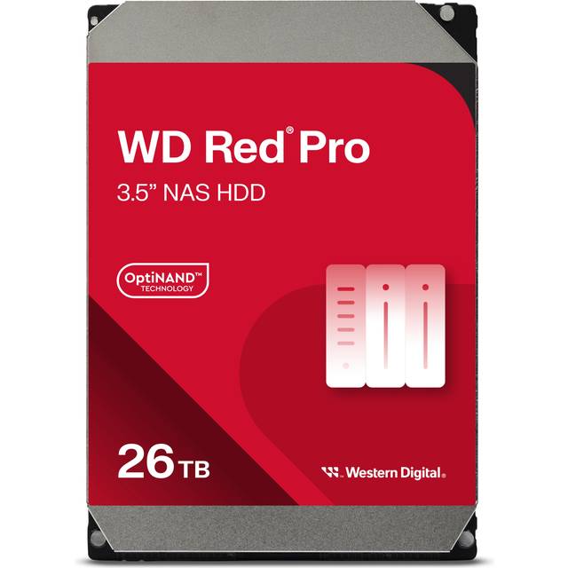 WD Red PRO 26TB 7200rpm 512MB (2025)