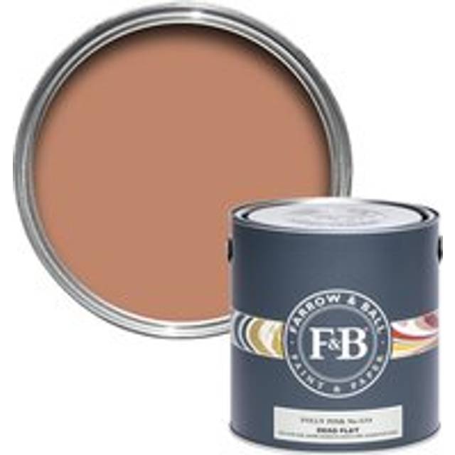 Farrow and Ball Dead Flat, Folly Pink No. G14 5L, Dead Flat Paint, Door Paint, Window Paint, Joinery and Fixtures, Toy Friendly