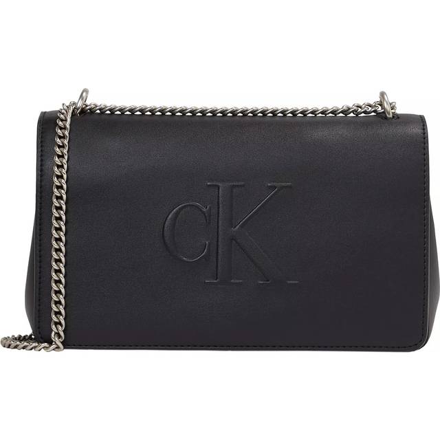 Bag Calvin Klein Jeans Sculpted Ew Flap Bag Black Universal (Universal)