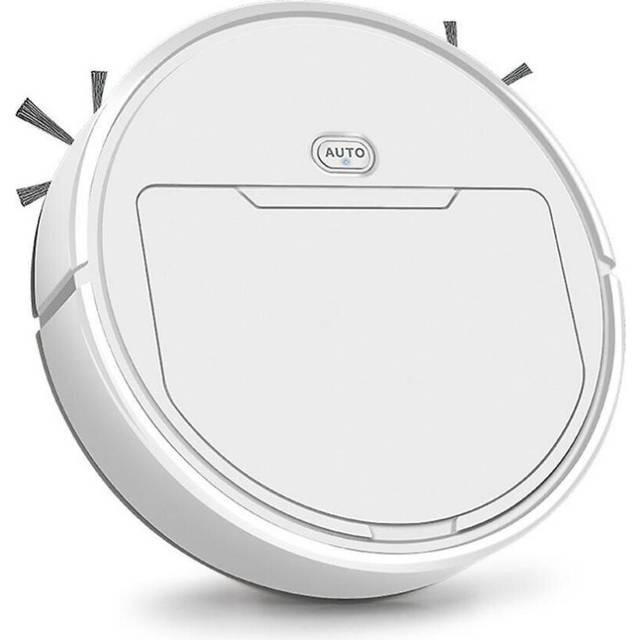 3 In 1 Smart Broom Robot Vacuum Cleaner Lazy Sweeper Robot ,white B