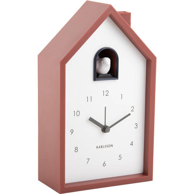 Cuckoo Alarm Clock, Red