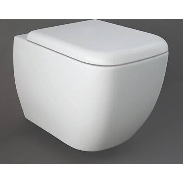 Rak Metropolitan Wall Hung Toilet Pan - Soft Close Seat