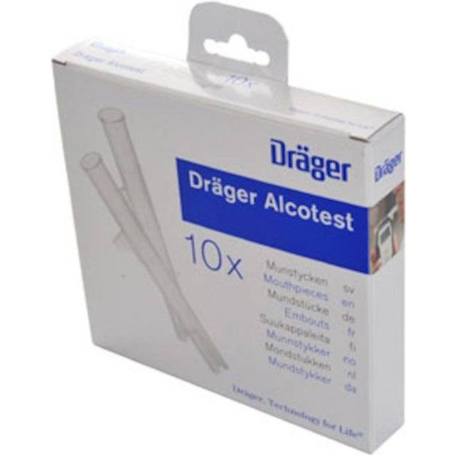 10 munstycken till alkotestare Dräger Alcotest 3000, 6000, 7000 m fl