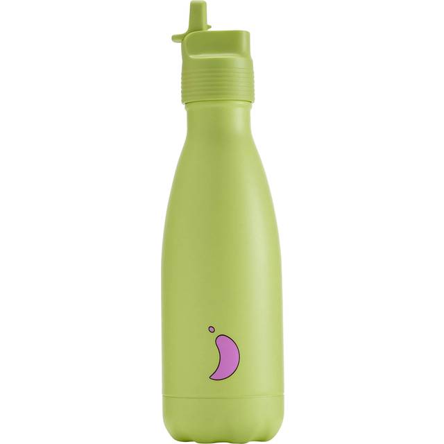 Chilly's Kids' Leak-Proof Insulated Drinks Bottle, 350ml, Lime