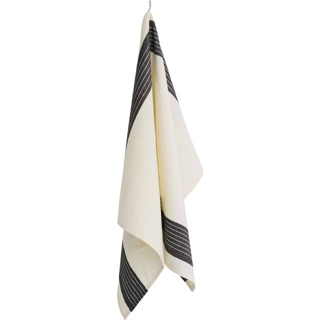 Linear Tea Towel 52x80 cm, Cream