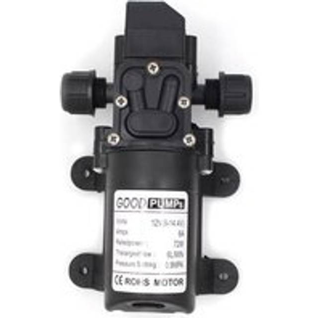 12V 6A 72W 6L High Pressure Diaphragm Pump, Ribbed tonchean - Alwaysh