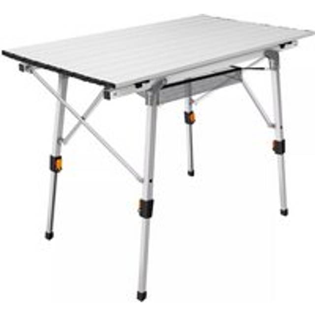 Camping Desk Roll-up Aluminium Folding Picnic Table Outdoor BBQ Party w/ bag - 3ft