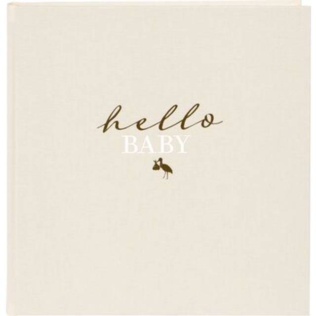 goldbuch Baby diary Linum 2.0 Hello Baby 30x31 60 pages beige