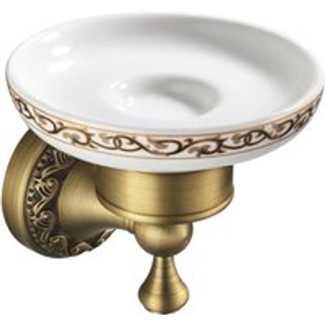 Bronze Color Soap Dish with Wall Mount Brass Shower Soap Holder in Antique Style High Quality with Timeless Design Ideal for Bathroom Toilet