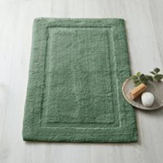Dorma Sumptuously Soft Bath Mat - Mallard Green